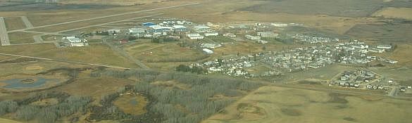 Aerial view of Springbrook Alberta