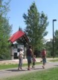 Trans Canada Trail pavilion Red Deer